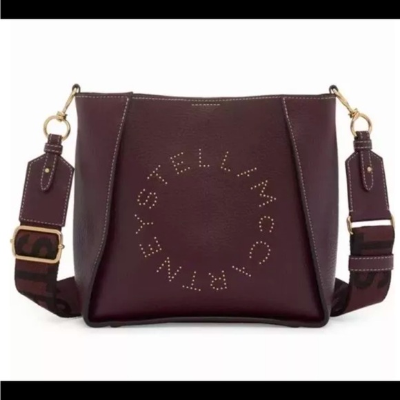 Stella McCartney Handbags - Auth NWT Stella McCartney Logo Alter Napa Leather CrossBody Bag In brown